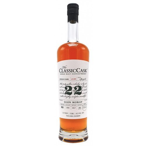 Glen Moray 22 Year Old Classic Cask 1994 Single Malt Scotch Whisky