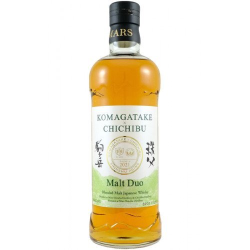 Mars Malt Duo Komagatake x Chichibu 2021 Japanese Whisky